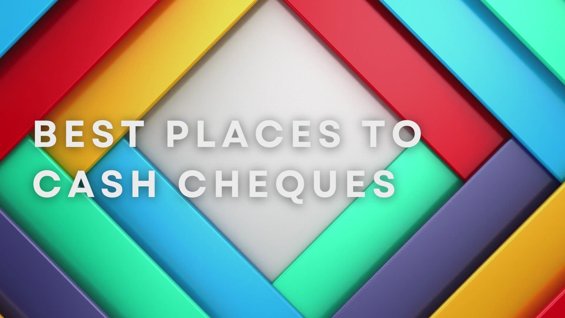 'Video thumbnail for Best Places To Cash Cheques'