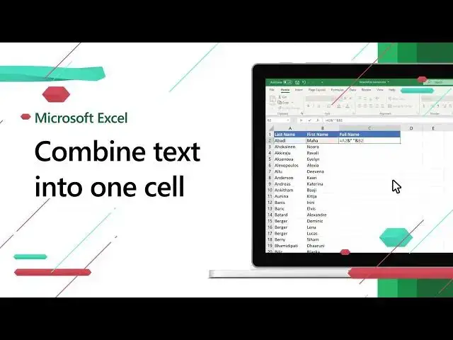 'Video thumbnail for Combine text from two or more cells into one cell in Excel | Tutorial | #shorts |#itsolzone'
