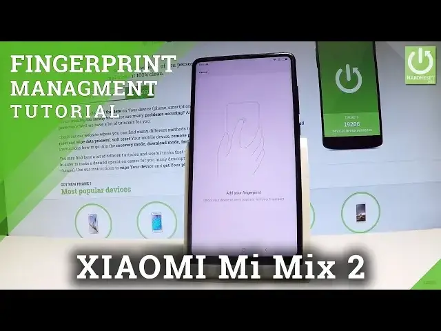 'Video thumbnail for How to Add Fingerprint on XIAOMI Mi Mix 2 - Use Fingerprint Sensor'