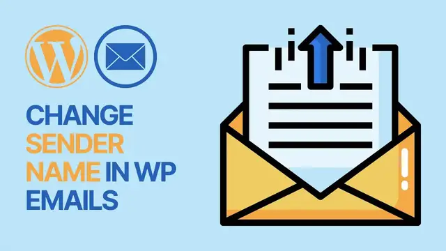 'Video thumbnail for How to Change WordPress Outgoing Emails Sender Name Simple and For Free_ 📨'
