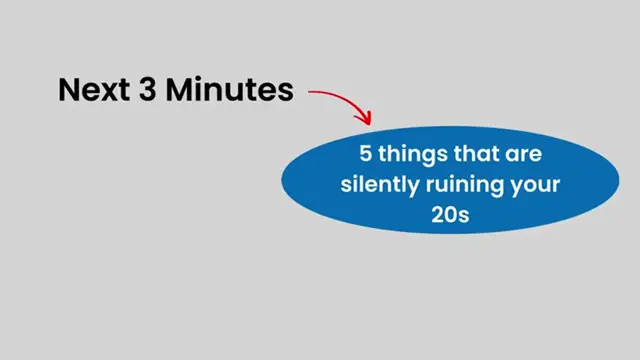 'Video thumbnail for Why Your 20s Matter More Than You Think - Fix This Now'