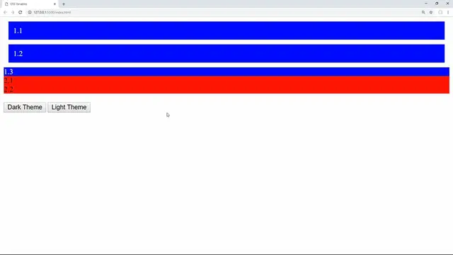 'Video thumbnail for CSS Variables Tutorial'