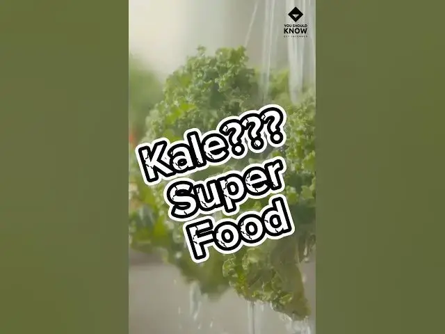 'Video thumbnail for Is Kale the King of Super Foods? Think Again #superfoods #kale #watercress'