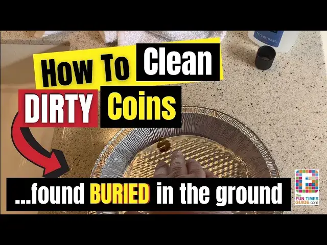 'Video thumbnail for How To Clean Buried Coins Found In The Ground (While Metal Detecting, Etc.)'