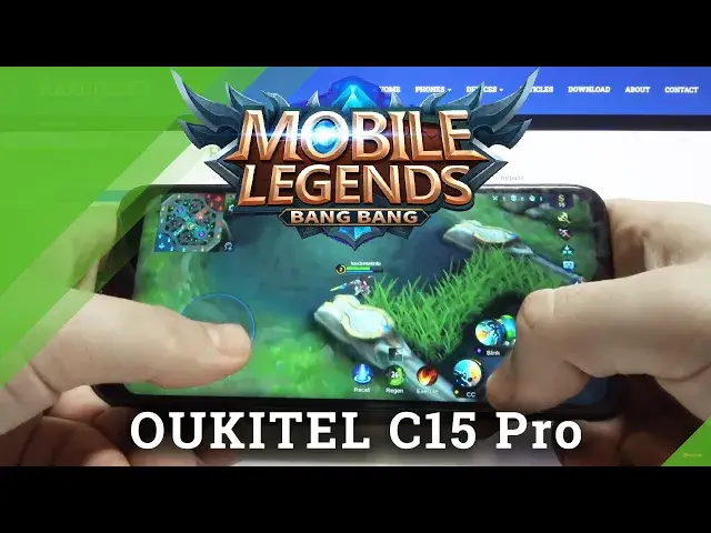 'Video thumbnail for Mobile Legends on OUKITEL C15 Pro - Gaming Quality Check-Up'