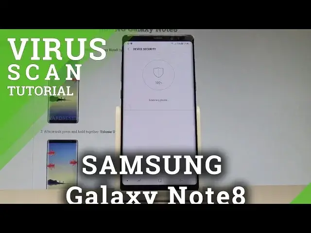 'Video thumbnail for How to Scan SAMSUNG Galaxy Note8 - Virus Security Scan |HardReset.Info'