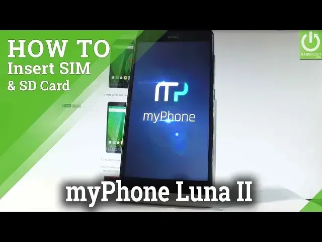 'Video thumbnail for Set Up SIM and SD Card in myPhone Luna II - Insert SIM & SD Card'