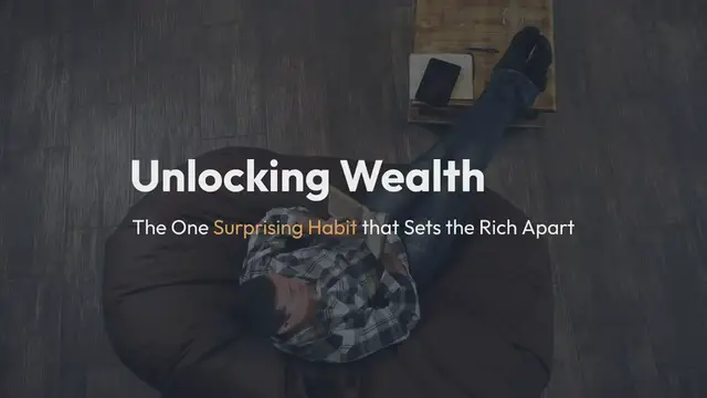 'Video thumbnail for 1 Surprising Item Sets the Rich Apart from the Rest'