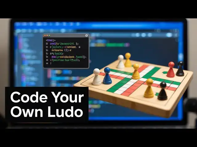 'Video thumbnail for Build a Multiplayer Ludo King Board Game in Browser Using HTML & Javascript With Full Source Code'