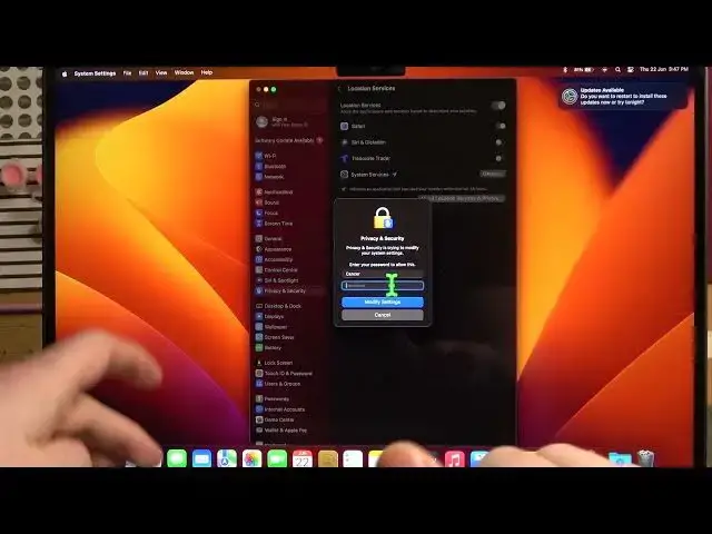 'Video thumbnail for How To Change Location Service Permissions On Macbook Air M2 2023'