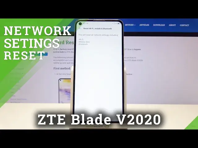 'Video thumbnail for How to Reset All Network Settings in ZTE Blade v2020 – Find Connection Reset Option'