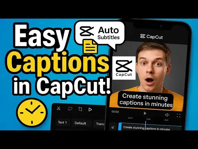 'Video thumbnail for CapCut Subtitles Made Easy! | Create Stunning Captions in Minutes'