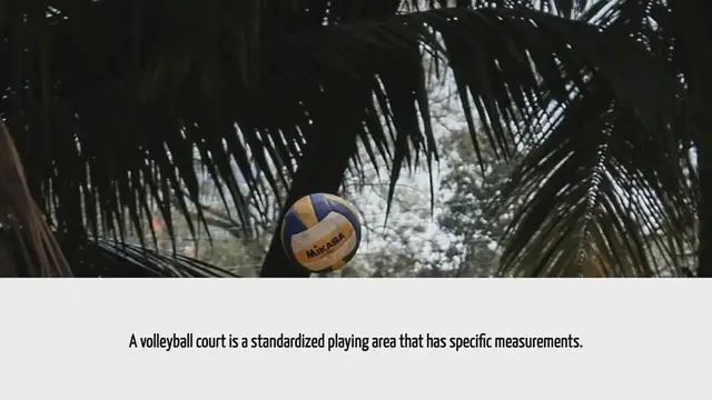 'Video thumbnail for How Big Is A Volleyball Court'