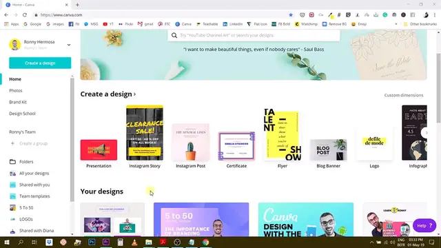 'Video thumbnail for Canva_ Best Font & Typography Resources'