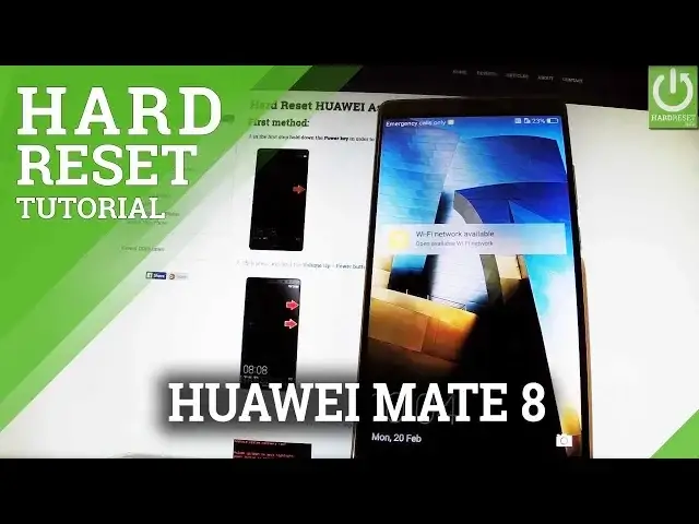 'Video thumbnail for Hard Reset in HUAWEI Ascend Mate 8 - Reset Code / Restore Android'