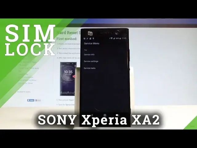 'Video thumbnail for How to Set Up SIM Lock in SONY Xperia XA2 - Change / Disable PIN |HardReset.Info'
