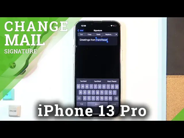 'Video thumbnail for How to Change Default Mail Signature on iPhone 13 Pro - Customize eMail Ending'