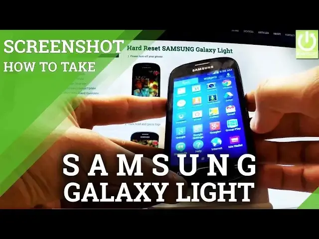 'Video thumbnail for Screenshot on SAMSUNG Galaxy Light - How to Capture Screen'