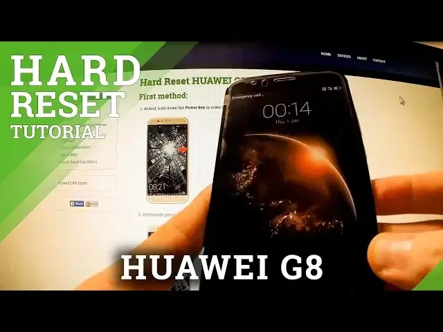 'Video thumbnail for Hard Reset HUAWEI G8 - factory full reset'
