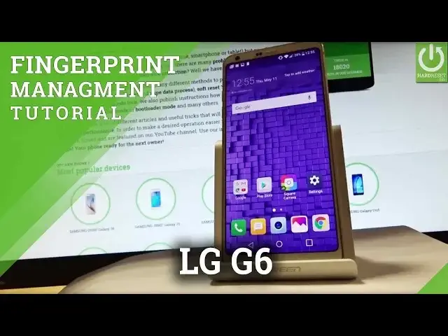 'Video thumbnail for Add Fingerprint LG G6 H870 - Fingerprint Sensor Tutorial'