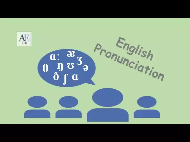 'Video thumbnail for Pronunciation - the basics'