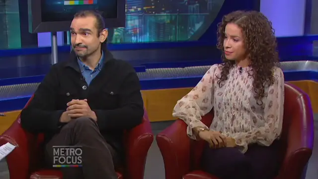 'Video thumbnail for Sneak Peek - HAMILTON's Javier Munoz Chats Battle with HIV, Cancer on Tonight's MetroFocus'