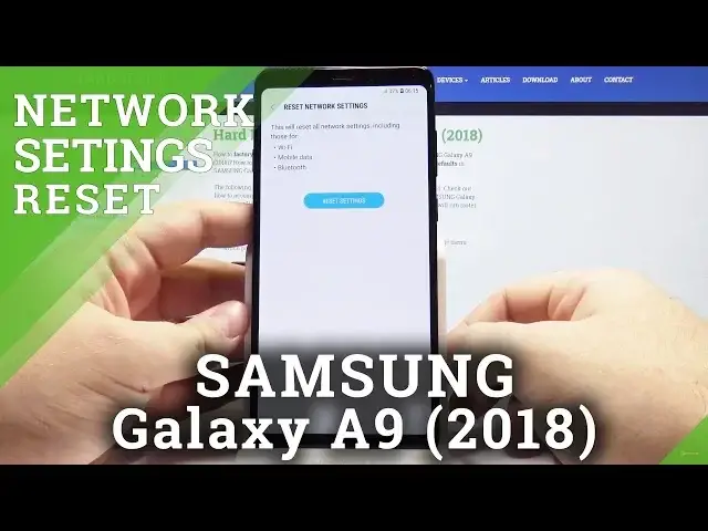 'Video thumbnail for How to Reset Network Settings in SAMSUNG Galaxy A9 2018'