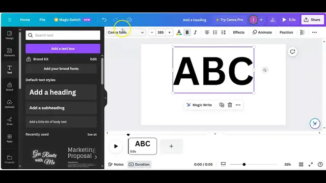 'Video thumbnail for How to Create a Whiteboard Animation video in canva'