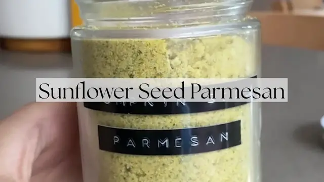 'Video thumbnail for Sunflower Seed Parmesan'
