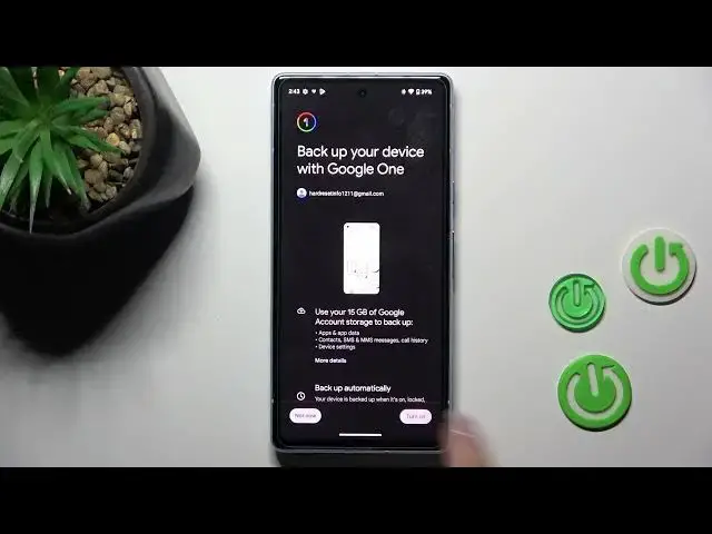'Video thumbnail for How To Activate Google Backup On GOOGLE Pixel 7a'