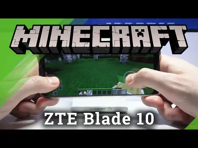 'Video thumbnail for Test Game Minecraft on ZTE Blade 10 | MediaTek Helio P60 | 2 GB RAM | Gameplay - FPS Check'