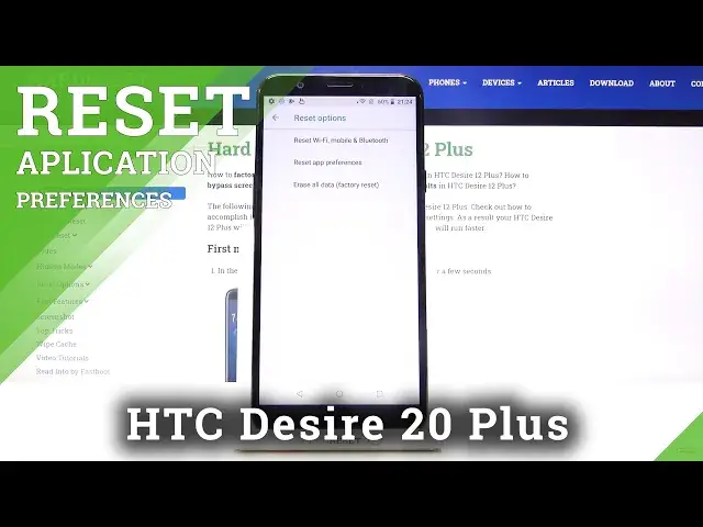 'Video thumbnail for How to Reset App Preferences in HTC Desire 12 Plus – Restore Original App Settings'