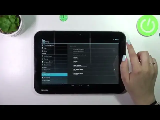 'Video thumbnail for How To Change Date & Time Settings In TOSHIBA AT10 A'