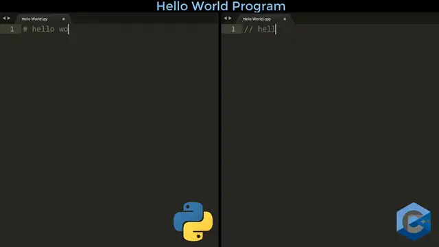 'Video thumbnail for Python vs C++ 🔥 Comparison Video _ Python is Better __'
