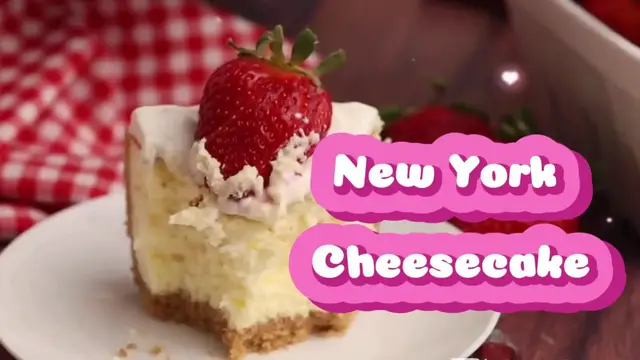 'Video thumbnail for New York Cheesecake Recipe | Creamy & Classic Dessert'