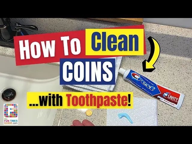 'Video thumbnail for How To Clean Coins With Toothpaste (To Make Them Appear Brighter)'