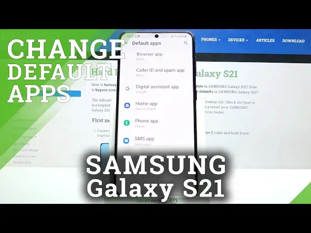 'Video thumbnail for How to Set Default Browser on SAMSUNG Galaxy S21 – Change Default App'