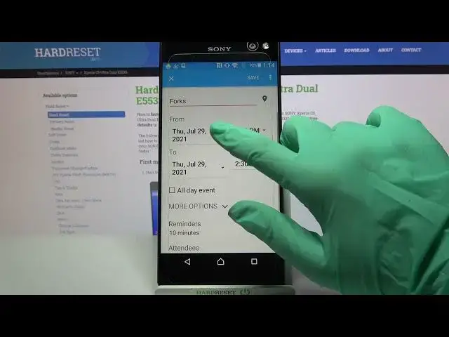 'Video thumbnail for How to Add Event to Calendar in SONY Xperia C5 Ultra– Set Up Reminder'