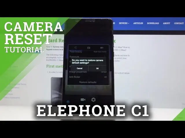 'Video thumbnail for How to Reset Camera in ELEPHONE C1 Max'