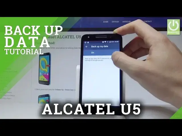 'Video thumbnail for How to Back Up Data in ALCATEL U5 - Enable Google Backup'