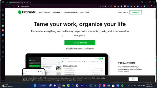 'Video thumbnail for Evernote Tutorial For Beginners (2024)  How to Use Evernote'