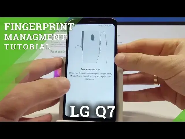 'Video thumbnail for How to Add Fingerprint on LG Q7 - Set Up Screen Lock / Unlock by Fingerprint'