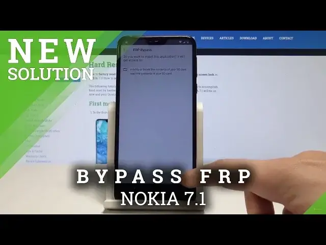 'Video thumbnail for Bypass Google Verification NOKIA 7.1 - Unlock FRP Android 9 / Remove Google Protection'