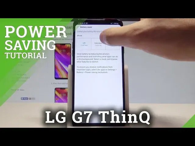 'Video thumbnail for How to Enable Battery Saver on LG G7 ThinQ - Power Saving Mode |HardReset.Info'