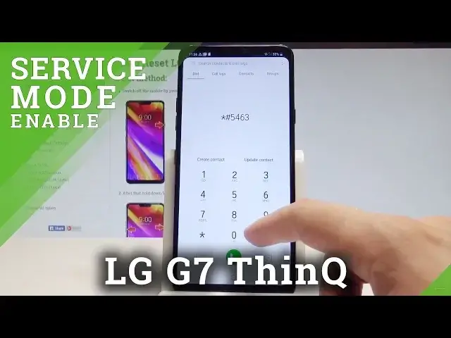 'Video thumbnail for How to Enable Service Menu in LG G7 ThinQ - Hidden SVC Menu |HardReset.Info'
