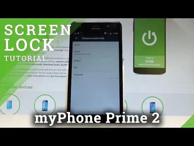 'Video thumbnail for How to Set Up Screen Lock in myPhone Prime 2 - Pattern & Password |HardReset.info'