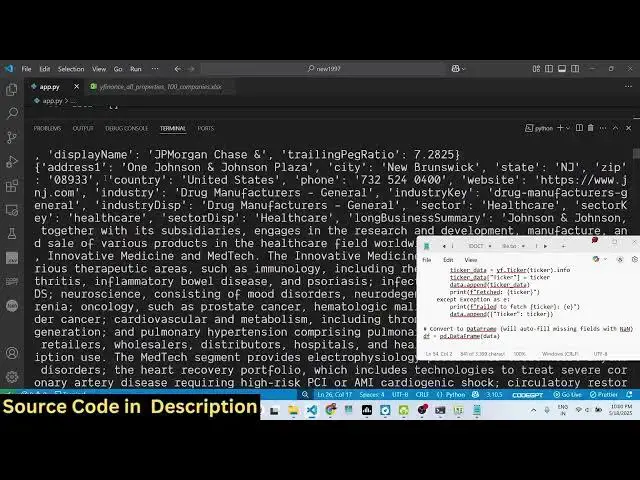 'Video thumbnail for Python 3 Yahoo Finance API to Export All Companies Financial Stock Market Data & Save as Excel File'