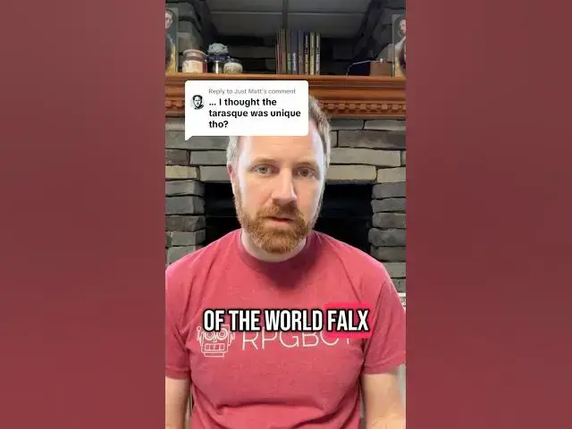 'Video thumbnail for #dnd’s Tarrasque isn’t a unique creature'