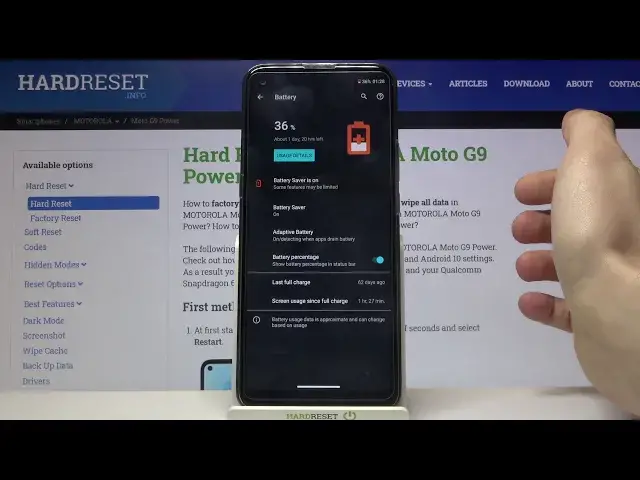 'Video thumbnail for How to Activate Power Saving Mode in MOTOROLA Moto G9 Power – Extend Battery Life'