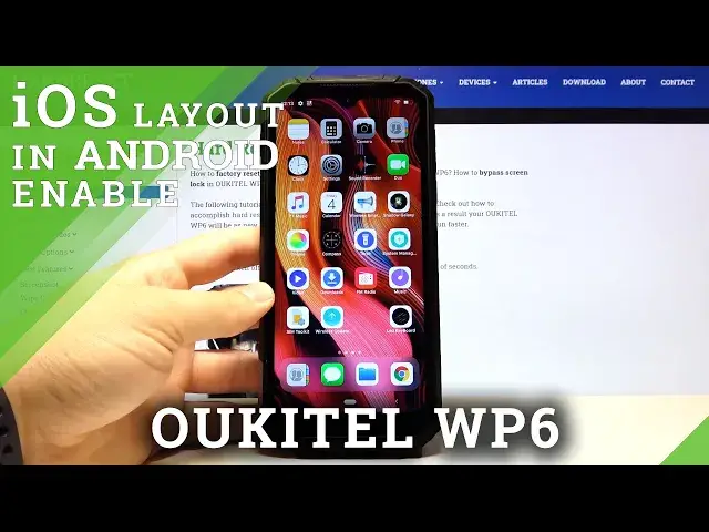 'Video thumbnail for How to Get iOS Launcher in OUKITEL WP6 – Download & Install iOS Launcher'